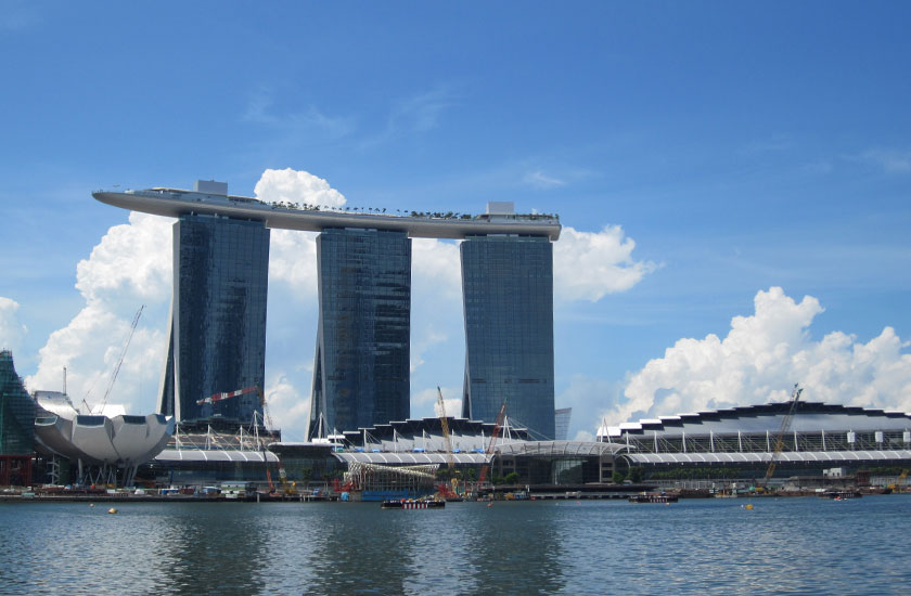 Must visit Marina Bay Sands Sky Park in Singapore