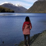 staring at mountains in South Island New Zealand