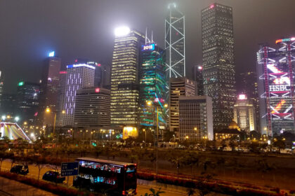 Hong Kong Skyline at Night