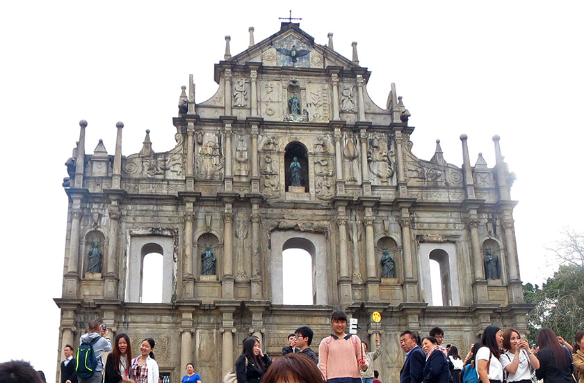 Ruins of St. Paul's in Macao