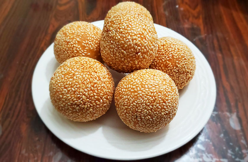 dim sum sesame ball