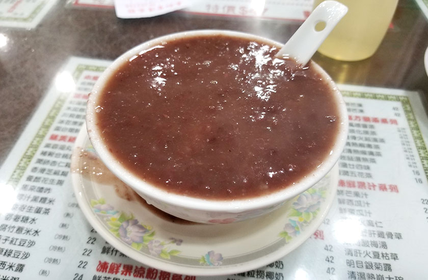 Red bean sweet soup