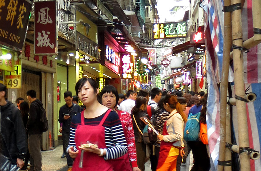 Macau day trip: Rua de Cunha