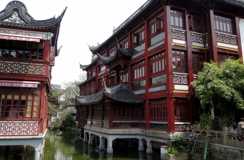 Yu Garden in Shanghai China