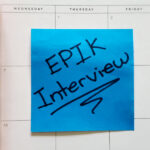 EPIK Korea Interview Post-It Note Reminder