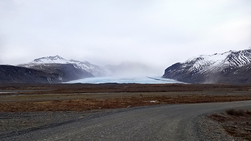 Iceland's Vatnajokull- one of the largest glaciers in Europe